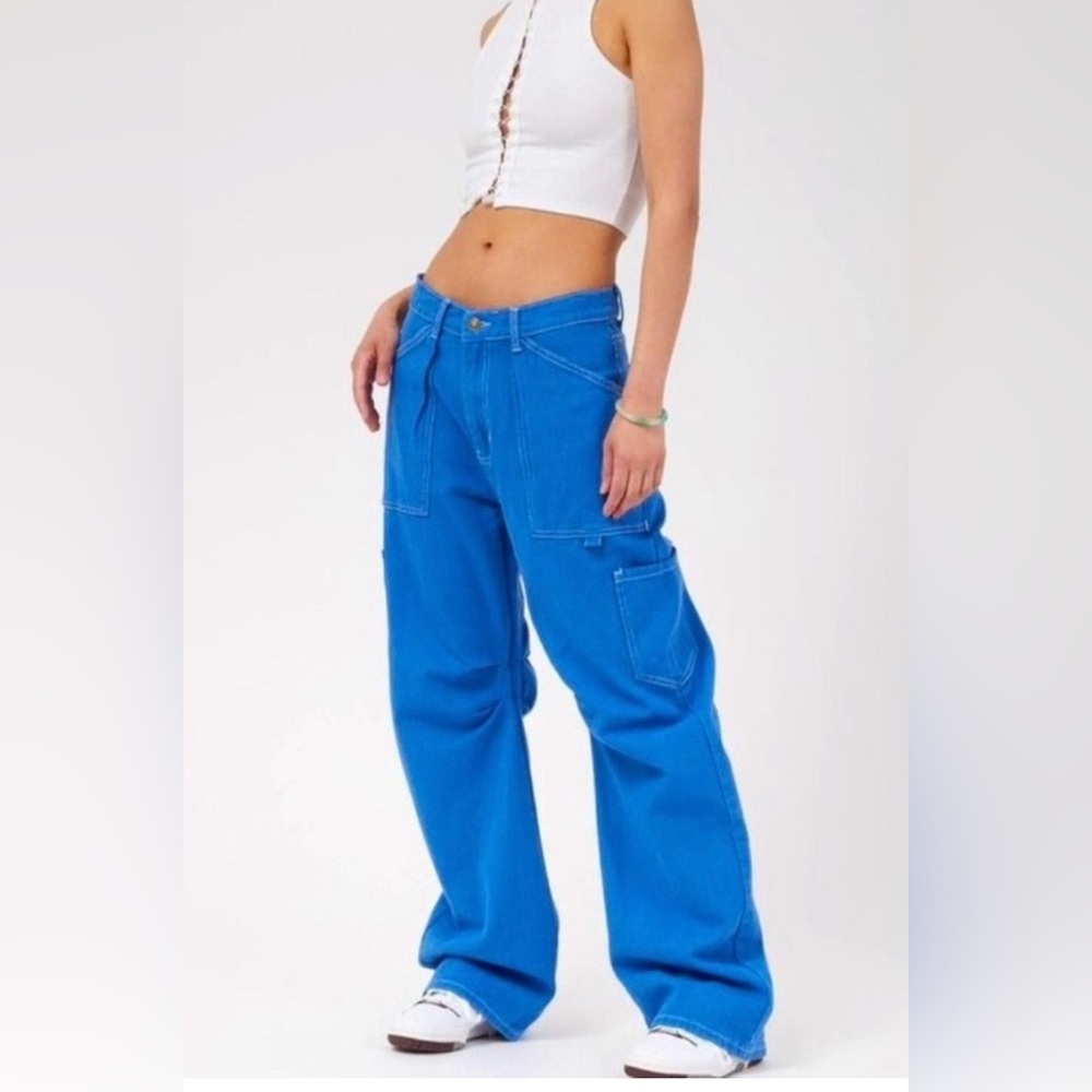 LIONESS MIAMI VICE PANT BLUE